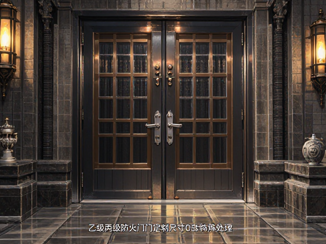 乙级丙级防火门定制尺寸与特殊处理，0.5h防火等级详解