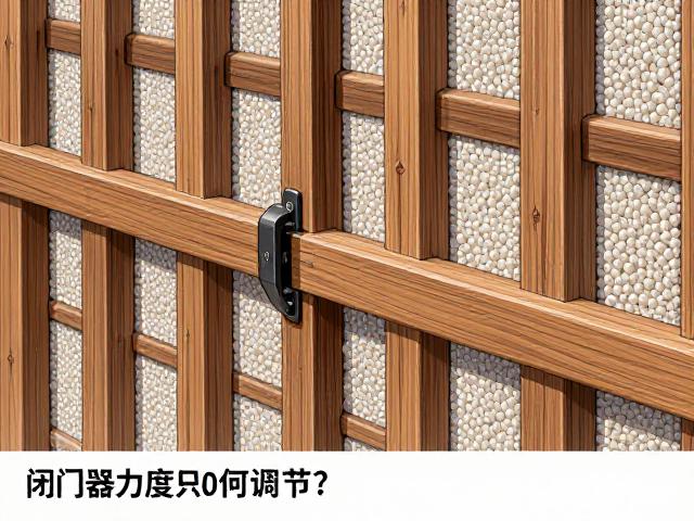 乙级防火门木质骨架填充珍珠岩，闭门器力度如何调节？