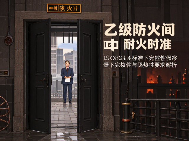 乙级防火门耐火时间，ISO 834标准下完整性与隔热性要求解析