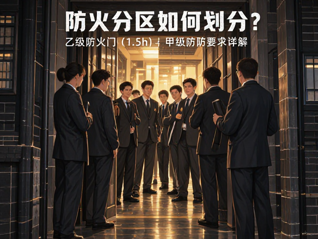 防火分区如何划分?乙级防火门(1.5h)与甲级防火要求详解