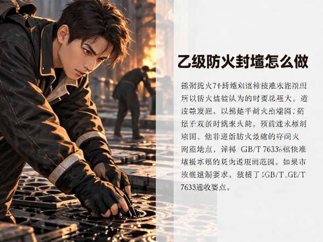 乙级防火封堵怎么做?详解GB/T 7633耐火试验标准与验收要点