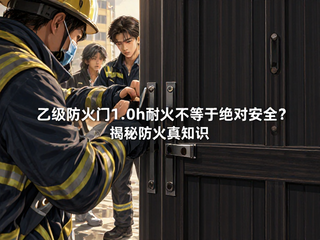 乙级防火门1.0h耐火不等于绝对安全?揭秘防火真知识