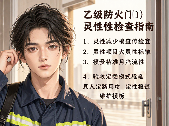 乙级防火门(1.0h)防火锁具灵活性检查指南，验收标准与维护要点