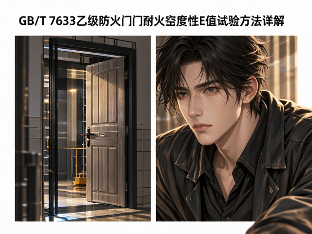 GB/T 7633乙级防火门耐火完整性E值试验方法详解