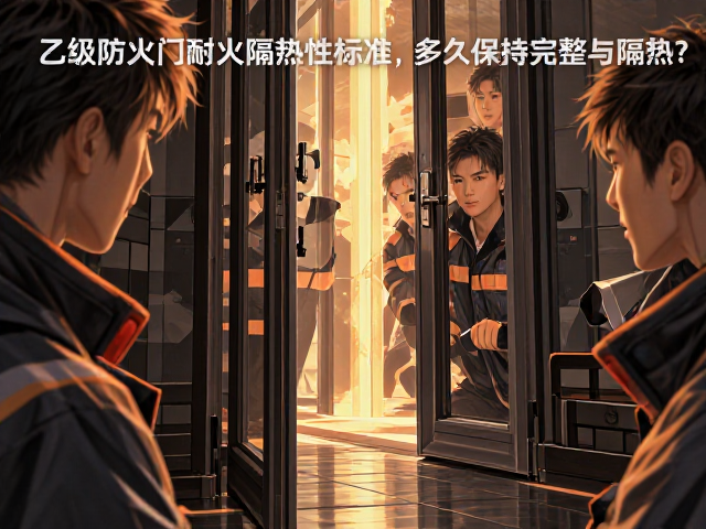 乙级防火门窗耐火隔热性标准，多久保持完整与隔热？