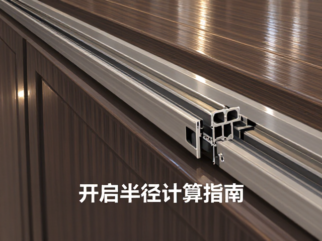 铝合金滑轨单开平开怎么选？开启半径计算指南
