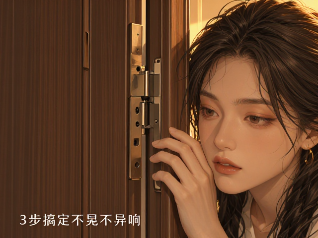 单开平开卫生间门怎么测旋转平衡?3步搞定不晃不异响