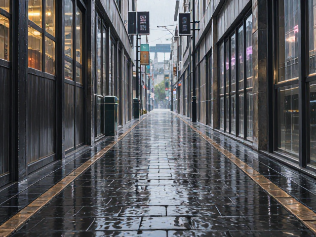 走廊低频备用通道设计,雨天排水防溅与动线优化指南