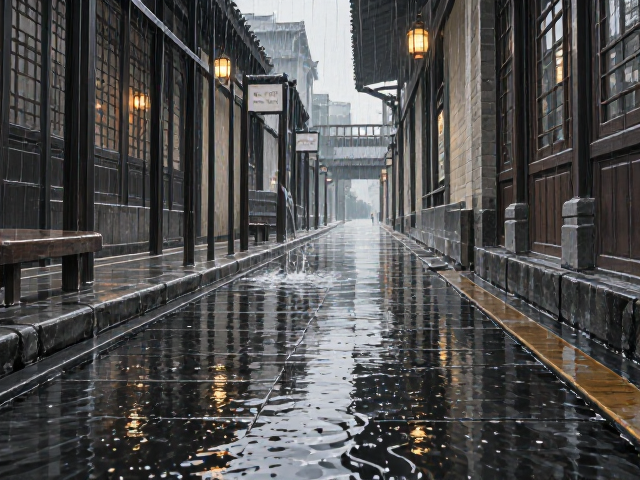 走廊低频备用通道设计,雨天排水防溅与动线优化指南
