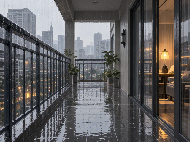 潮湿多雨地区阳台隔断怎么选？走廊通道通透明亮不返潮指南