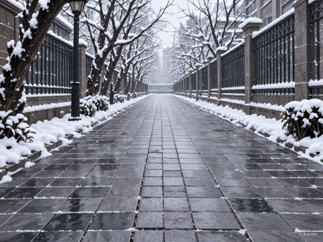 雪天走廊通道承重抗冻，协调庭院铺装选材指南