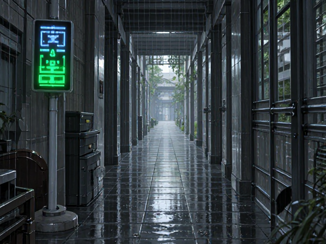 潮湿多雨地区走廊通道智能联动防潮方案
