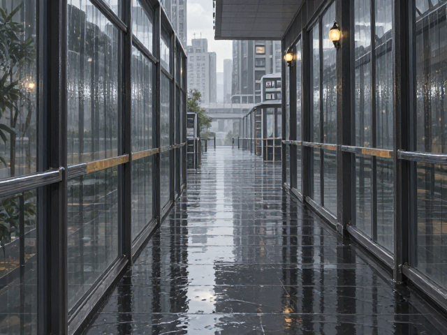 潮湿多雨地区走廊通道智能联动防潮方案
