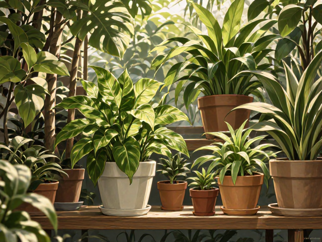 绿植摆放层怎么选?单层花架根据空间选尺寸指南