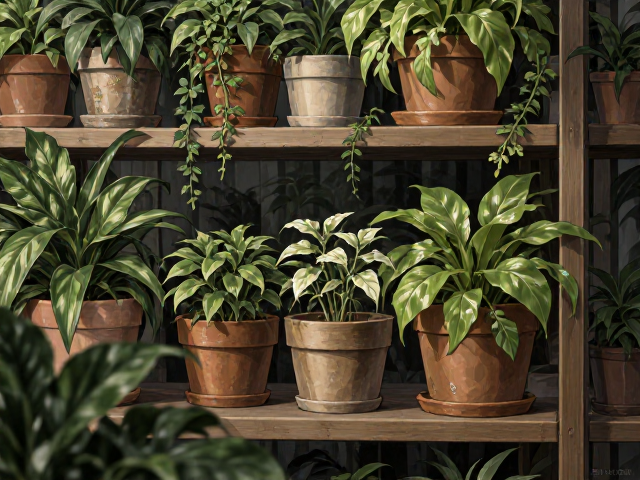 绿植摆放层怎么选?单层花架根据空间选尺寸指南