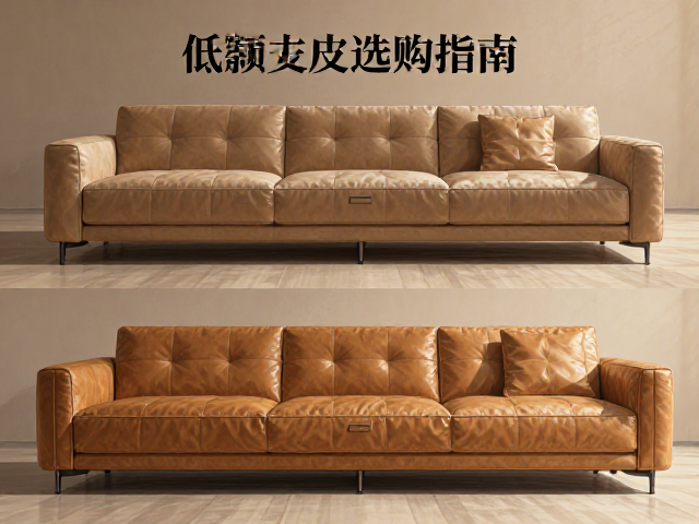 现代简约低矮重心沙发推荐,丝绒真皮材质解析与选购指南