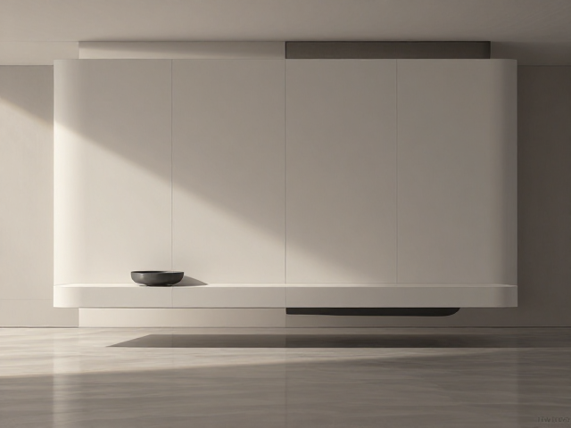 现代简约风，悬浮感设计与非常规材料打造未来家居美学