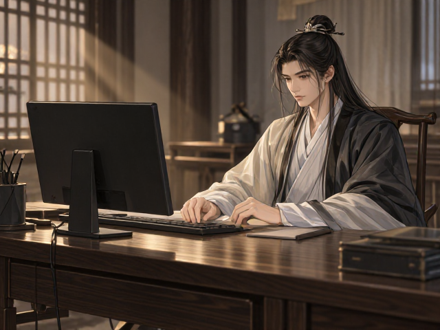 现代简约文人雅士风书桌，精准匹配尺寸与台面，打造高效办公空间