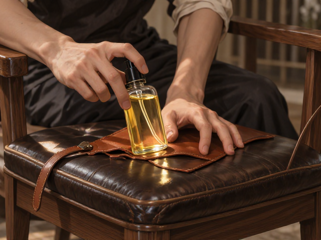 实木餐椅PU合成革保养，真皮专用护理油使用指南
