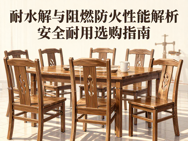 实木餐椅耐水解与阻燃防火性能解析,安全耐用选购指南