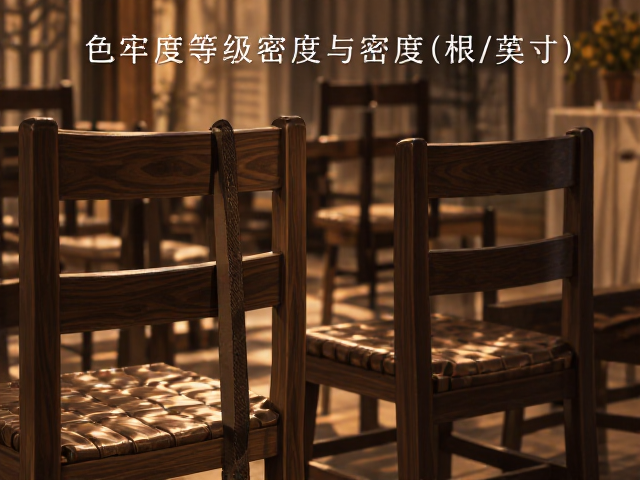 实木餐椅色牢度等级与密度(根/英寸)详解，选购避坑指南