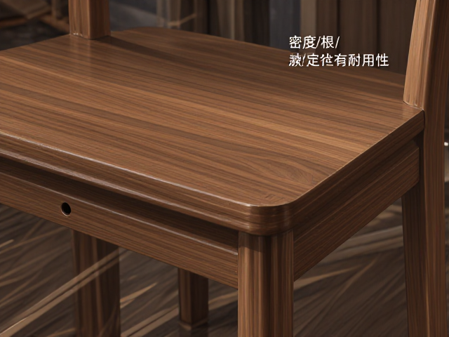 实木餐椅哑光磨砂工艺解析，密度（根/英寸）如何决定质感与耐用性