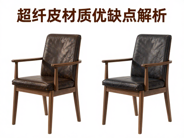 实木餐椅与居家书房椅怎么选?超纤皮材质优缺点解析