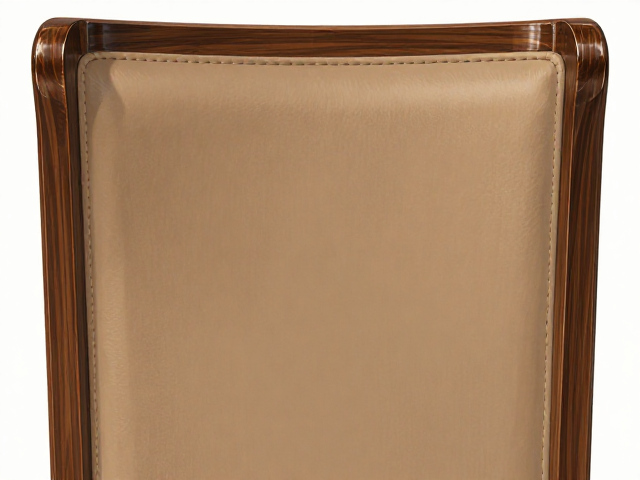 实木框架真皮靠背餐椅,甄选优质实木打造奢华质感