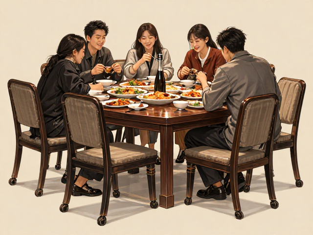 万向轮靠背餐椅怎么选？模块化拼装轻松搞定灵活布局