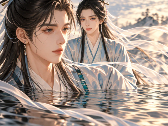 流水丝绢感怎么拍?手动对焦,构图布局,拍出唯美大片