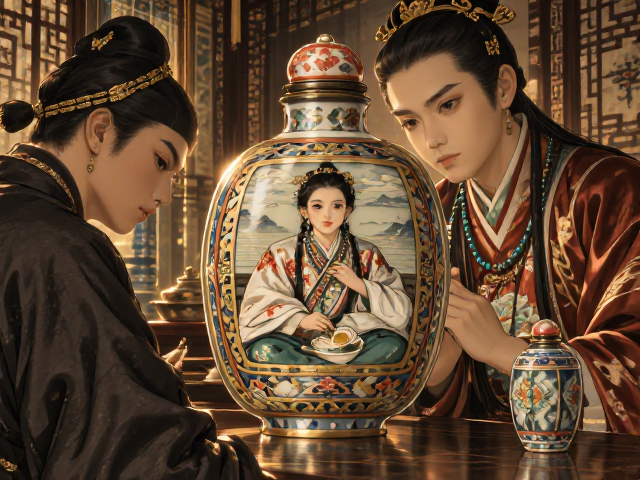 珐琅彩与画工技艺的艺术升华