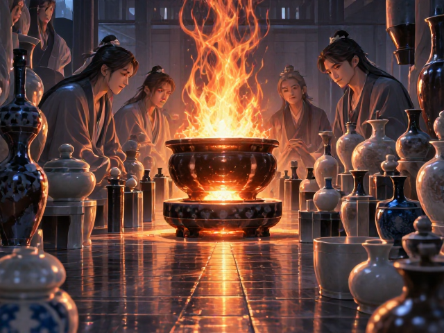 烧成冷却阶段的应力释放