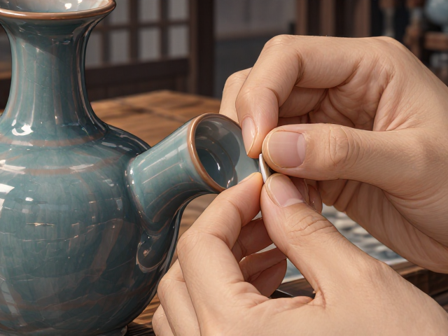 釉面与口沿接合处的工艺细节分析