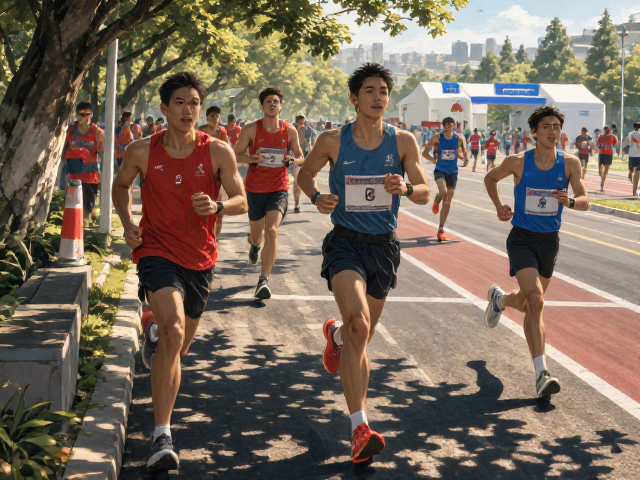 耐热跑动遇遮阴不足?医疗点位置提示助安全完赛