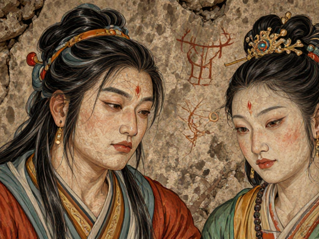 古代蜡彩与坦培拉渊源,从岩画刻画到石窟保护的艺术解密