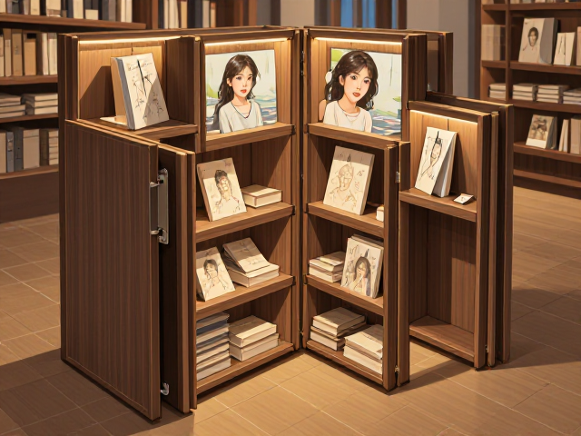 成人多功能折叠结构,开放式展示设计,重塑空间美学