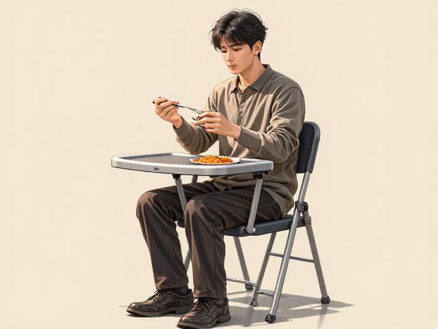 居家办公者必看，可折叠餐椅避坑指南，避免超重使用伤椅