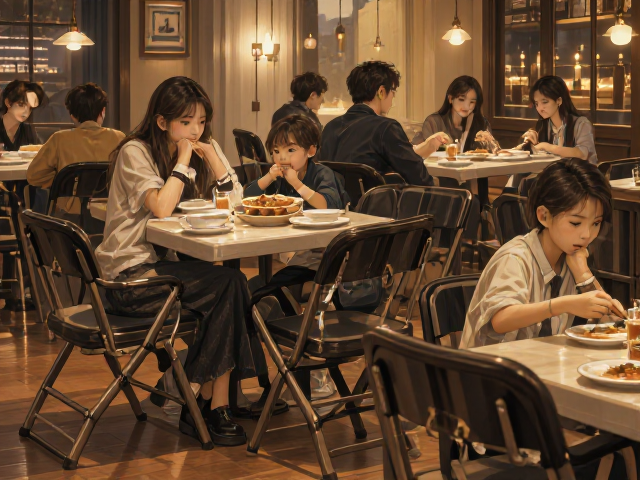 可折叠餐椅怎么选？人体工学曲线贴合，避光摆放更舒适