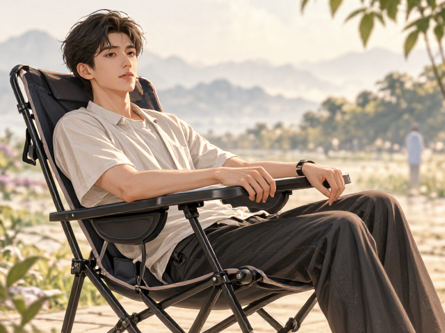 可折叠餐椅怎么选？零重力角度护腰，严禁超重使用指南