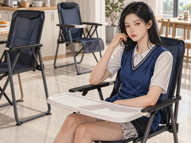 可折叠餐椅怎么选?尼龙玻纤,人体工学分散受力,久坐不累更稳固