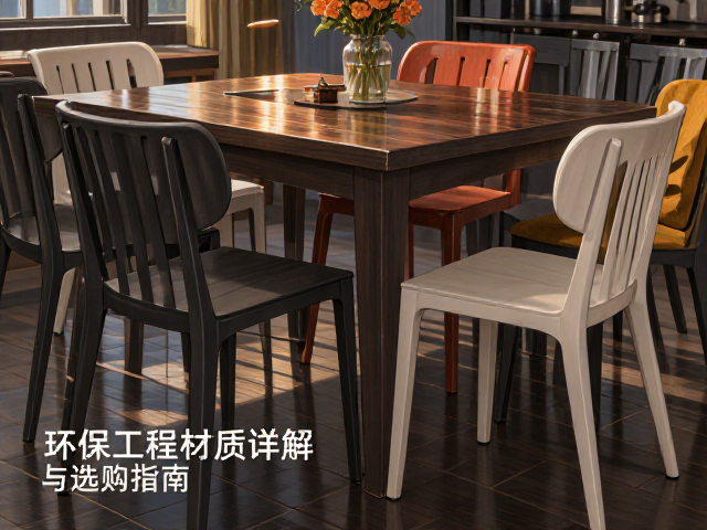 小户型餐椅怎么选?环保工程塑料材质详解与选购指南