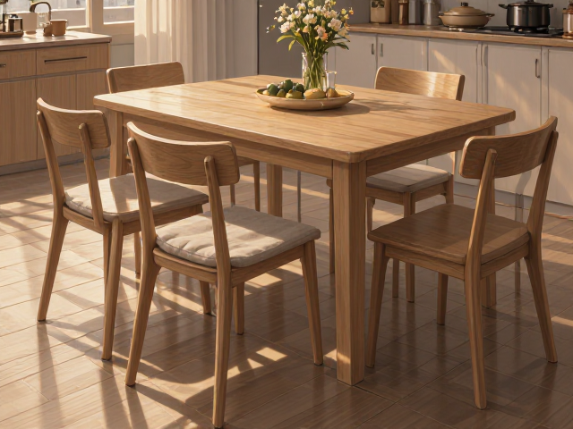 小户型餐椅选购,实木框架耐用,进深宽度这样配,小餐厅瞬间变大