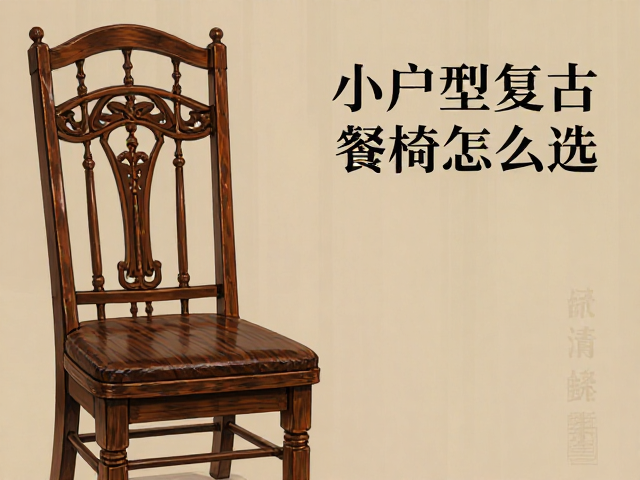 小户型复古餐椅怎么选？简易清洁保养攻略，复兴经典美学