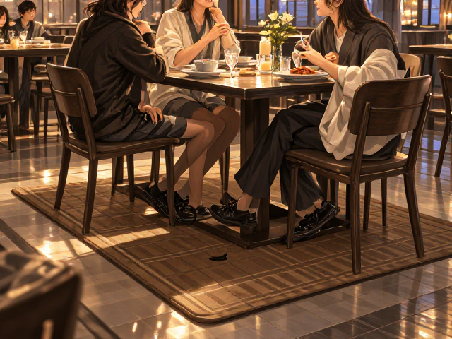 小户型餐椅怎么选?高颜值防滑脚垫提升社交属性