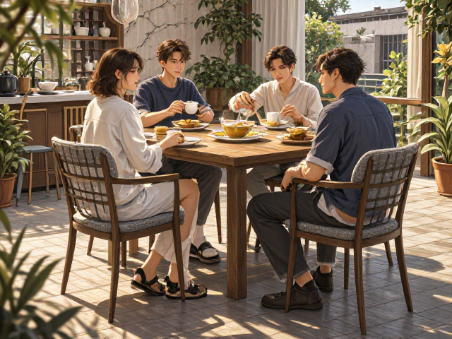 家用餐厅餐椅怎么选?兼顾直播工作室与庭院茶歇的舒适美学