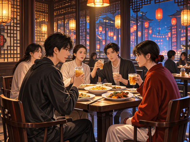 文化中心家用餐厅餐椅，RGB灯光联动打造沉浸式用餐体验