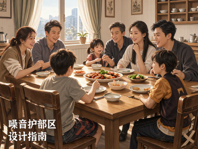 家用餐厅餐椅搭配亲子互动区,噪音控制区域设计指南