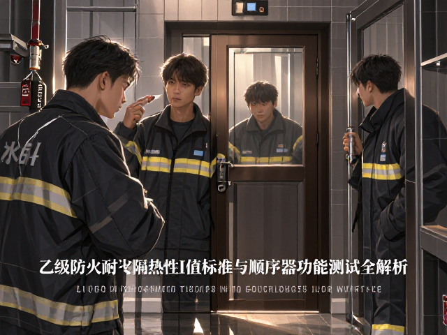 乙级防火门耐火隔热性I值标准与顺序器功能测试全解析