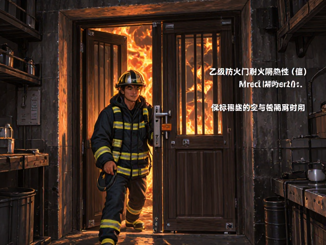 乙级防火门耐火隔热性(I值)要求,标准火灾下保持完整与隔热的时间解析