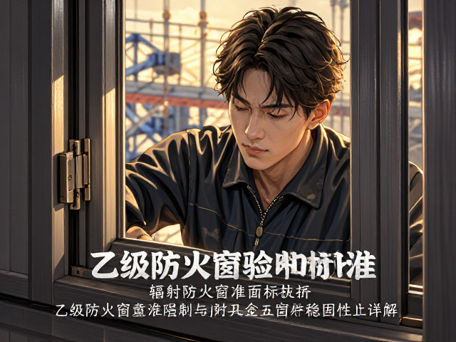 乙级防火窗验收标准，辐射热通量限制与铰链五金件稳固性详解